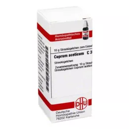 CUPRUM ACETICUM C 30 globuli, 10 g