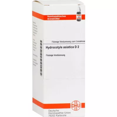 HYDROCOTYLE asiatica D 2 Atšķaidījums, 20 ml