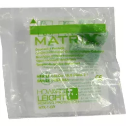 HOWARD Leight Matrix zaļie ausu aizbāžņi, 2 gab