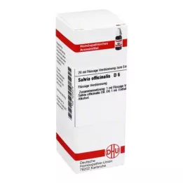 SALVIA OFFICINALIS D 6 Atšķaidījums, 20 ml