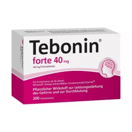TEBONIN forte 40 mg apvalkotās tabletes, 200 gab