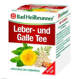 BAD HEILBRUNNER Aknu un Galle tējas filtra maisiņi, 8x1,75 g
