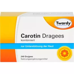 CAROTIN DRAGEES kombinēts, 240 gab