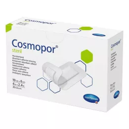 COSMOPOR sterils brūču pārsējs 6x10 cm, 25 gab