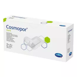 COSMOPOR sterils brūču pārsējs 6x15 cm, 25 gab