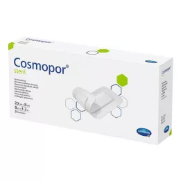 COSMOPOR sterils brūču pārsējs 8x20 cm, 25 gab