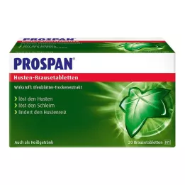 PROSPAN Putojošās tabletes pret klepu, 20 gab