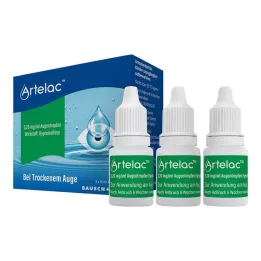 ARTELAC Acu pilieni, 3X10 ml