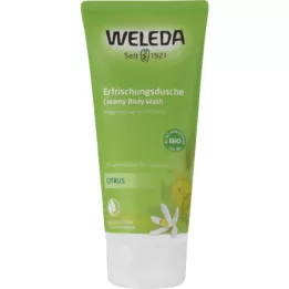 WELEDA Citrusaugļu atsvaidzinoša dušas želeja, 200 ml