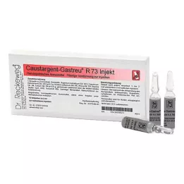 CAUSTARGENT-Gastreu R73 injekciju ampulas, 10x2 ml
