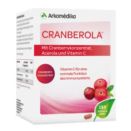 CRANBEROLA kapsulas, 180 gab