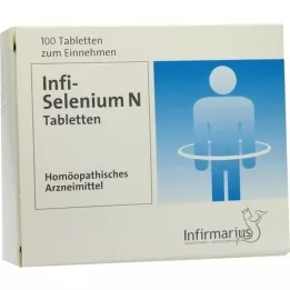 INFI SELENIUM N tabletes, 100 gab