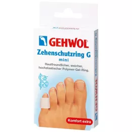 GEHWOL Polimēru gēla pirkstu aizsarggredzens G mini, 2 gab