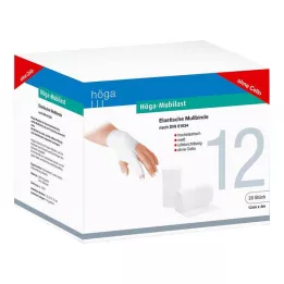 HÖGA-MUBILAST Fiksējot pārsēju 12 cmx4 m o.cellophan, 20 ST