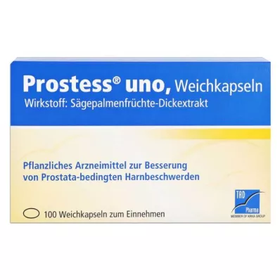 PROSTESS uno mīkstās kapsulas, 100 gab