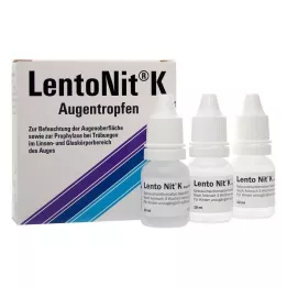 LENTO NIT K acu pilieni, 3X10 ml