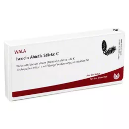 ISCUCIN abietis Strength C Ampulas, 10X1 ml