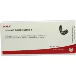 ISCUCIN abietis Strength F Ampulas, 10X1 ml