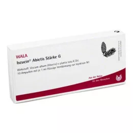 ISCUCIN abietis Strength G Ampulas, 10X1 ml