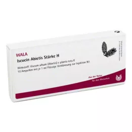 ISCUCIN abietis Strength H Ampulas, 10X1 ml