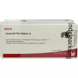 ISCUCIN pini stiprums A ampulas, 50x1 ml