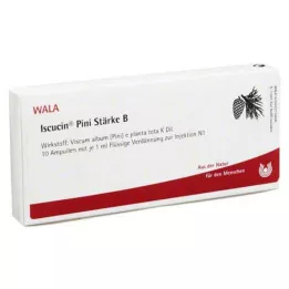 ISCUCIN pini Strength B ampulas, 10X1 ml