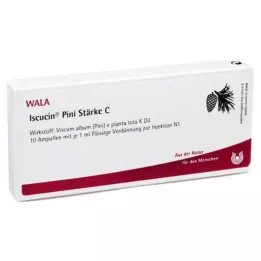 ISCUCIN pini stipruma C ampulas, 10x1 ml