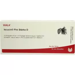 ISCUCIN pini Strength D ampulas, 10X1 ml