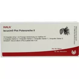 ISCUCIN pini potences sērijas II ampulas, 10X1 ml