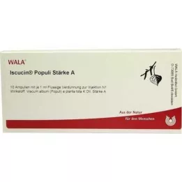ISCUCIN populi stiprums A ampulas, 10x1 ml
