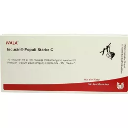 ISCUCIN populi Strength C Ampulas, 10X1 ml