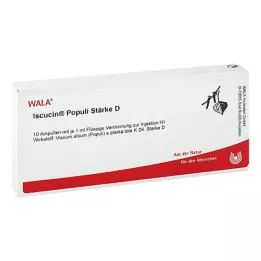 ISCUCIN populi Strength D Ampulas, 10X1 ml