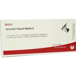 ISCUCIN populi Strength E Ampulas, 10X1 ml