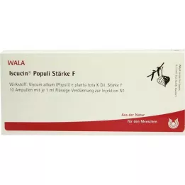 ISCUCIN populi Strength F Ampulas, 10X1 ml