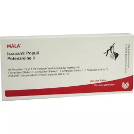 ISCUCIN populi potences sērijas II ampulas, 10X1 ml