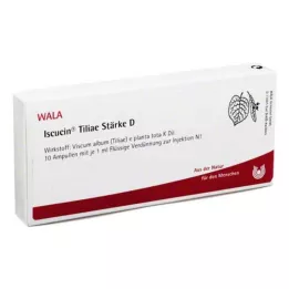 ISCUCIN tiliae Strength D Ampulas, 10X1 ml