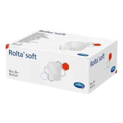 ROLTA mīksts sintētiskās kokvilnas pārsējs 10 cm x 3 m, 6 gab ROLTA mīksts sintētiskās kokvilnas pārsējs 10 cm x 3 m, 6 gab