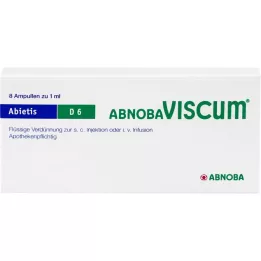 ABNOBAVISCUM Abietis D 6 ampulas, 8 gab