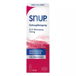 SNUP Aukstā aerosols 0,1% deguna aerosols, 10 ml