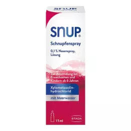 SNUP Aukstā aerosols 0,1% deguna aerosols, 15 ml