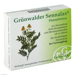 GRÜNWALDER Sennalax apvalkotās tabletes, 30 gab