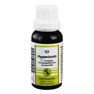 HYPERICUM K komplekss Nr.52 Atšķaidījums, 20 ml
