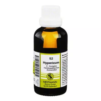 HYPERICUM K komplekss Nr.52 Atšķaidījums, 50 ml HYPERICUM K komplekss Nr.52 Atšķaidījums, 50 ml
