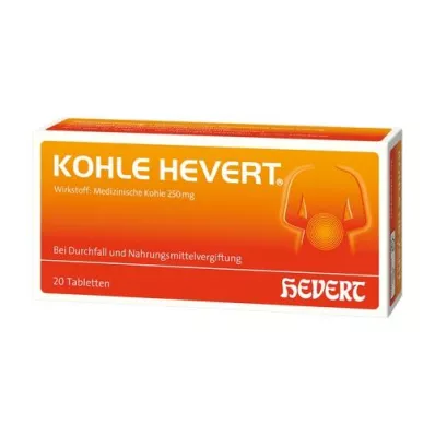 KOHLE Hevert tabletes, 20 gab