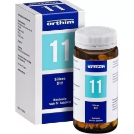BIOCHEMIE Orthim 11 Silicea D 12 tabletes, 400 gab