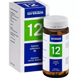 BIOCHEMIE Orthim 12 Calcium sulfuricum D 6 tabletes, 400 gab