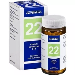 BIOCHEMIE Orthim 22 Calcium carbonicum D 12 tabletes, 400 gab