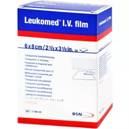 LEUKOMED I.V. plēves apmetums, 50 gab