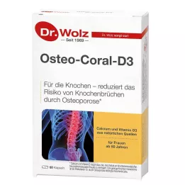 OSTEO CORAL D3 Dr.Wolz kapsulas, 60 gab