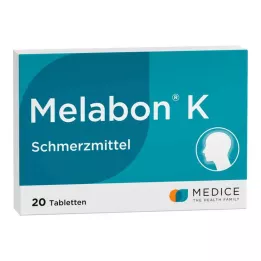 MELABON K tabletes, 20 gab